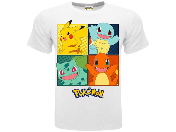 Ser alimentar simbólico Camiseta Pokémon Starters of Kanto - PK2.BI a 6.9€ | Ingrosso BLT